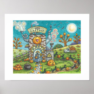 SCHWARZ- UND SCHWARZKATZVERSAMMLUNG LINIE PIE FACT POSTER