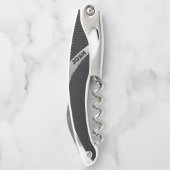Schwarz und Silber Kellnermesser (Rückseite)