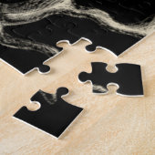 Schwarz und Tan Coral Puzzle (Seite)