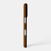 Schwarz und Tan iPhone 16 Hülle (Rechte Seite)