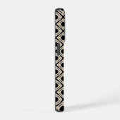 Schwarz und Tan iPhone Hülle (Rechte Seite)