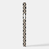 Schwarz und Tan iPhone Hülle (Rechte Seite)