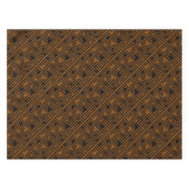 Schwarz und Tan Tischdecke (Vorderseite (Horizontal))
