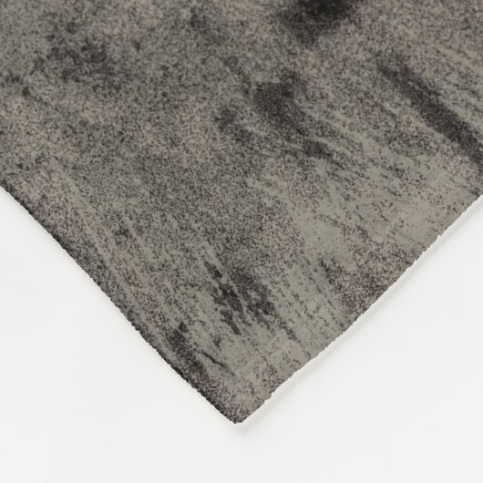 Schwarz und Taupe Skyline Venedig Italien Fleecedecke (Ecke)