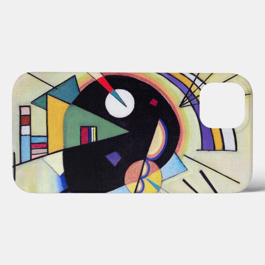 Schwarz und Violet - Kandinsky Case-Mate iPhone Hülle (Rückseite (Horizontal))