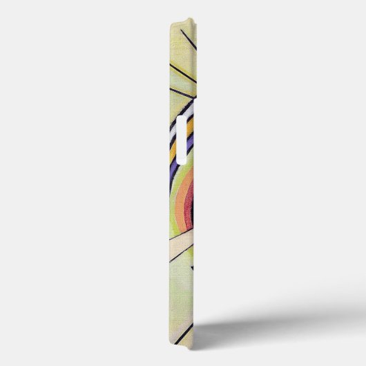 Schwarz und Violet - Kandinsky Case-Mate iPhone Hülle (Rückseite / Rechts)