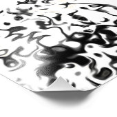 Schwarz und Weiß 33,2 Fotodruck (Ecke)