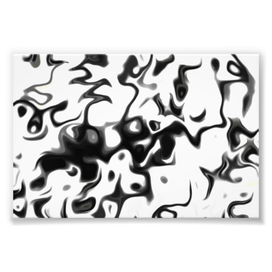 Schwarz und Weiß 33,2 Fotodruck (Vorne)