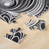 Schwarz und Weiß: Atemberaubende afrikanische Silh Puzzle (Seite)