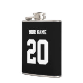 Schwarz und Weiß, benutzerdefinierte Nummer und Na Flachmann (Links)