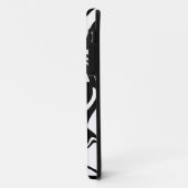 Schwarz und Weiß Case-Mate iPhone Hülle (Hinten/Links)