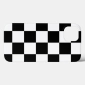 Schwarz und Weiß Case-Mate iPhone Hülle (Rückseite (Horizontal))