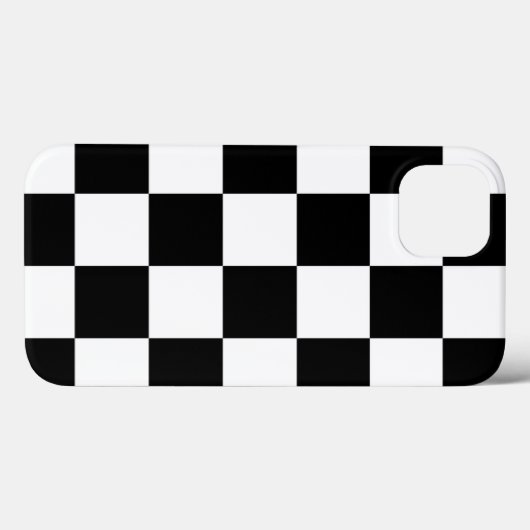 Schwarz und Weiß Case-Mate iPhone Hülle (Rückseite (Horizontal))