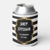 Schwarz und Weiß Dosenkühler (Kanne Vorderseite)