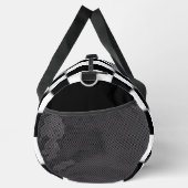 Schwarz und Weiß Duffle Bag (Rechts)