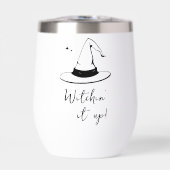 Schwarz und Weiß Edgy Grungy Halloween (Vorderseite)