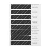 Schwarz und Weiß Einfach und elegant (Bogen)