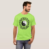 Schwarz und Weiß Feng Shui T-Shirt (Vorne ganz)