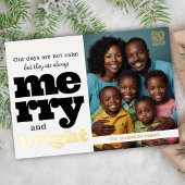 Schwarz und Weiß Foil Funny Merry und Hell Folieneinladung