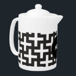 Schwarz und Weiß geometrisch<br><div class="desc">Schwarz und Weiß - immer im Stil - Hier in einem modernen, stilvollen Kreuzmuster dargestellt. Hier in Schwarz und Weiß für das absolut schicke Aussehen</div>