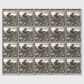 SCHWARZ UND WEISS GESCHENKPAPIER (Flach)