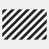 SCHWARZ UND WEISS GESCHENKPAPIER SET (Vorderseite 3)