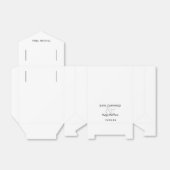 Schwarz und Weiß Geschenkschachtel (Ungefaltet)