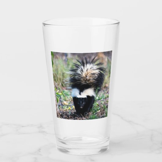 Schwarz und Weiß Glas (Vorderseite)