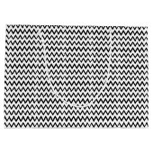 SCHWARZ UND WEISS GROßE GESCHENKTÜTE (Rückseite)