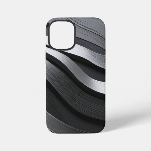 schwarz und weiß iPhone hülle (Rückseite)