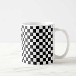 Schwarz und Weiß Kaffeetasse