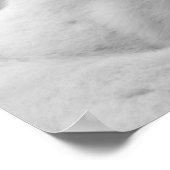 Schwarz und Weiß - Katze 02 Poster (Ecke)