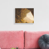 Schwarz und Weiß Leinwanddruck (Insitu (Wohnzimmer))