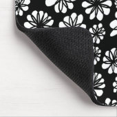 Schwarz und Weiß Mousepad (Ecke)