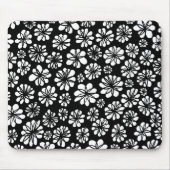 Schwarz und Weiß Mousepad (Vorne)