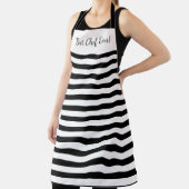 Schwarz und Weiß mutig Schürze (InSitu)