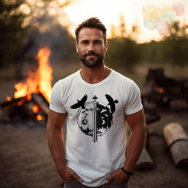 Schwarz und Weiß, Nacht und Tag T-Shirt