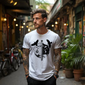 Schwarz und Weiß, Nacht und Tag T-Shirt