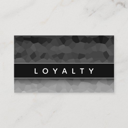 Schwarz und Weiß Ombre Moderne Elegant Beruflich Terminkarte (Vorderseite)