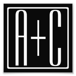 Schwarz und Weiß Paarinitiativen Fotodruck