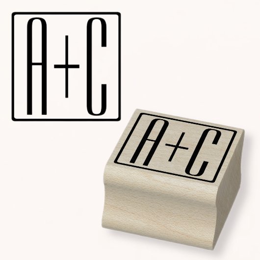 Schwarz und Weiß | Paarinitiativen Gummistempel