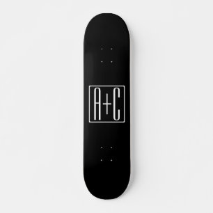 Schwarz und Weiß   Paarinitiativen Skateboard