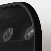 Schwarz und Weiß Pickleball Schläger (Linke Seite)