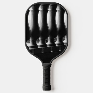 Schwarz und Weiß Pickleball Schläger