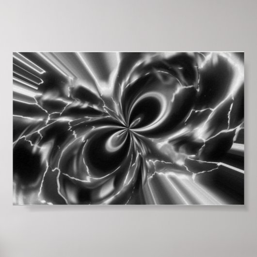 Schwarz und Weiß Poster (Vorne)
