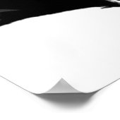 Schwarz und Weiß Poster (Ecke)