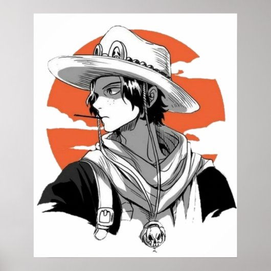 Schwarz und Weiß Poster (Vorne)