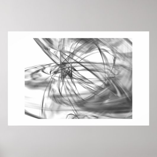 Schwarz und Weiß Poster (Vorne)
