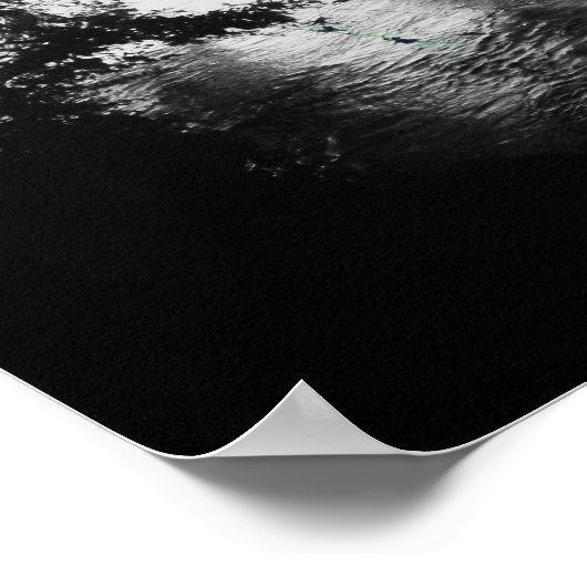 Schwarz und Weiß Poster (Ecke)