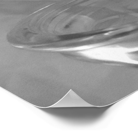 Schwarz und Weiß Poster (Ecke)